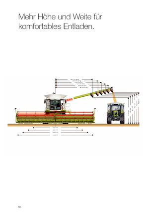 Mietitrebbie Claas Lexion 760 Montana