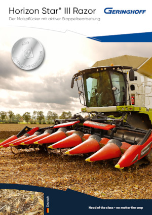 Mietitrebbie - raccoglitrici di mais Geringhoff HSIII 800 FB