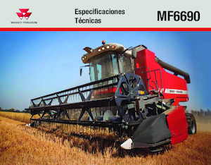 Mietitrebbie Massey Ferguson MF 6690