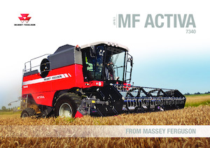 Mietitrebbie Massey Ferguson MF Activa 7340 