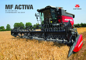 Mietitrebbie Massey Ferguson MF Activa 7344 
