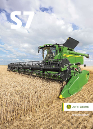 Mietitrebbie John Deere S7 800 HM   