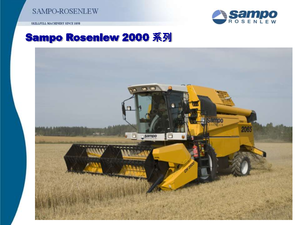 Mietitrebbie Sampo Rosenlew SR 2065 Spezial