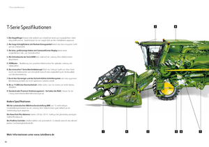 Mietitrebbie John Deere T 550