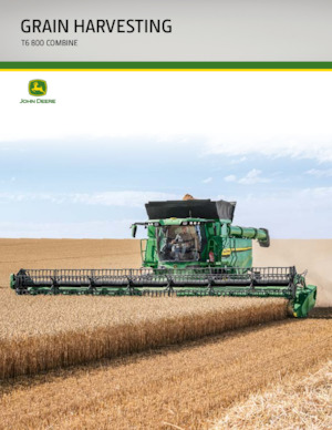 Mietitrebbie John Deere T6 800