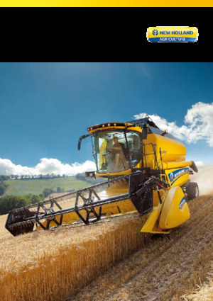 Mietitrebbie New Holland TC 5.90 Hillside
