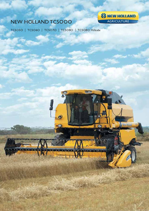 Mietitrebbie New Holland TC 5070 SCR