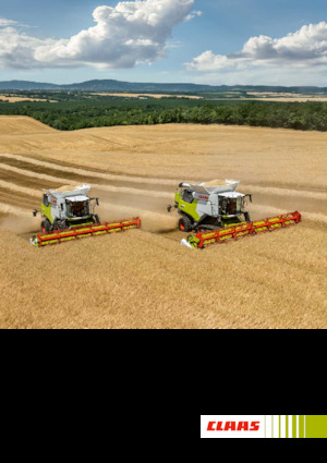 Mietitrebbie Claas Trion 720 Terra Trac