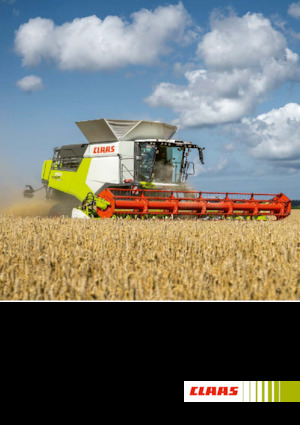 Mietitrebbie Claas Trion 760 Terra Trac   