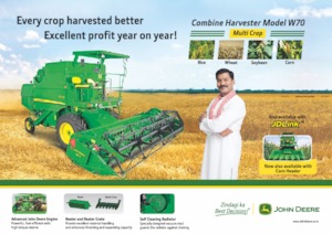 Mietitrebbie John Deere W70