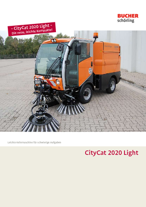 Spazzatrici compatte Bucher-Schörling CityCat 2020 XL