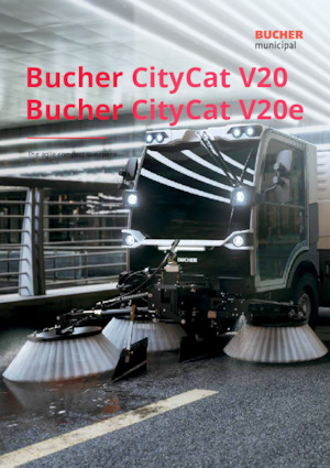 Spazzatrici compatte Bucher-Schörling CityCat V20