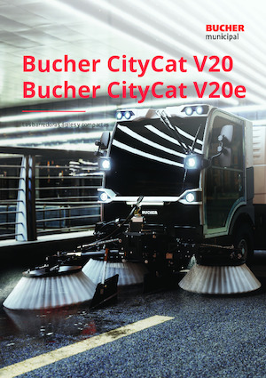 Spazzatrici compatte Bucher-Schörling CityCat V20