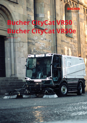 Spazzatrici compatte Bucher-Schörling CityCat VR50