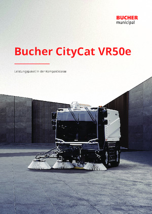 Spazzatrici compatte Bucher-Schörling CityCat VR50e