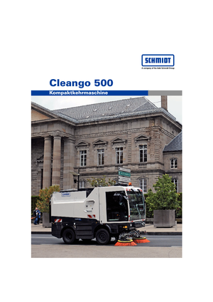 Spazzatrici compatte Schmidt Cleango 500