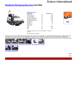 Spazzatrici compatte Dulevo Dulevo 1750/100 Elite EH