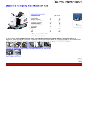 Spazzatrici compatte Dulevo Dulevo Sprint 1000 EH