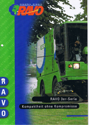 Spazzatrici compatte Ravo Ravo 340 CD
