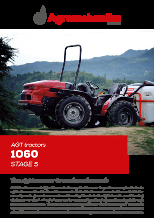 Trattori per uso municipale AGT AGT 1060