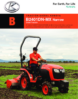 Trattori per uso municipale Kubota B2401DN-MX