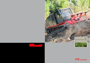 Trattori per uso municipale Prinoth Raptor 800