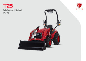 Trattori per uso municipale TYM T25