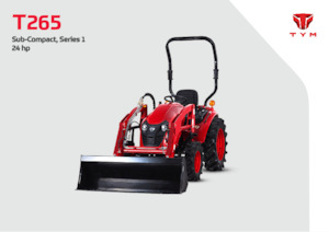 Trattori per uso municipale TYM T265