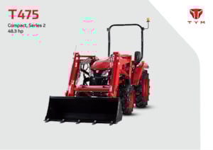 Trattori per uso municipale TYM T475 HST