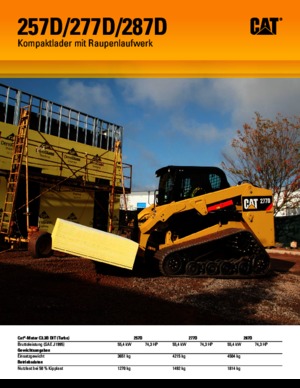 Minipale Caterpillar 287D