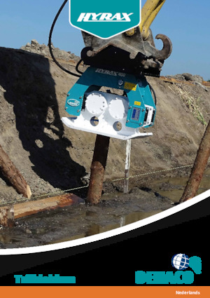 Piastre vibranti montabili Dehaco HYRAX 125