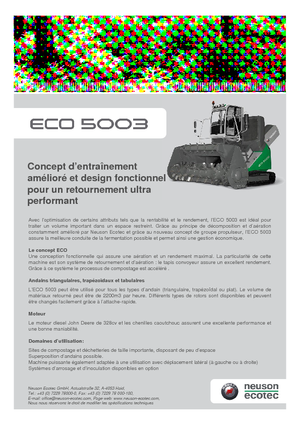 Trasformatori per compost Neuson-Ecotec ECO 5003