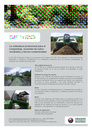 Trasformatori per compost Neuson-Ecotec SF 420