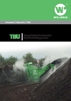Trasformatori per compost Willibald TBU 3 P