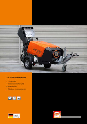 Trasportatori pneumatici Brinkmann EstrichBoy EC 450 BS Flex Drive 