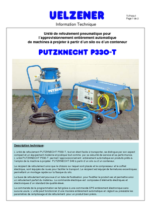 Trasportatori pneumatici Uelzener P 330-100