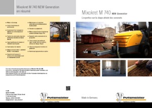 Trasportatori pneumatici Putzmeister M 740 DB