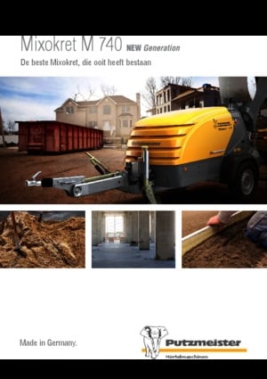 Trasportatori pneumatici Putzmeister M 740 DBS