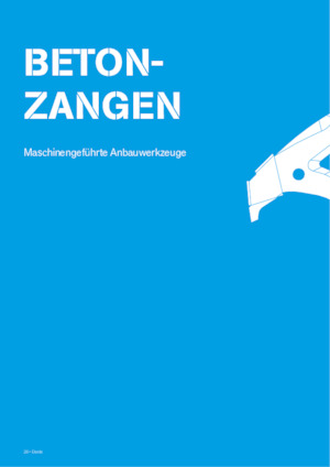 Pinze  idrauliche per calcestruzzo Darda CC700