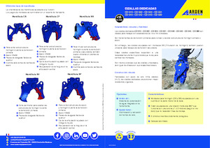 Pinze  idrauliche per calcestruzzo Arden CD022