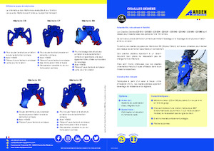 Pinze  idrauliche per calcestruzzo Arden CD022