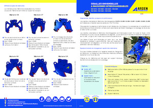 Pinze  idrauliche per calcestruzzo Arden CU015