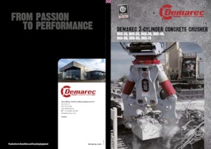 Pinze  idrauliche per calcestruzzo Demarec DCC-50