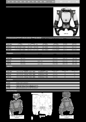 Pinze  idrauliche per calcestruzzo Kinshofer DRC520