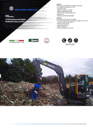 Pinze  idrauliche per calcestruzzo Hammer FK43