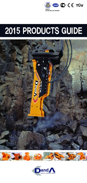 Pinze  idrauliche per calcestruzzo D & A FR 1000R