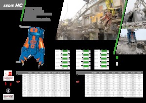 Pinze  idrauliche per calcestruzzo TREVI BENNE HC 40