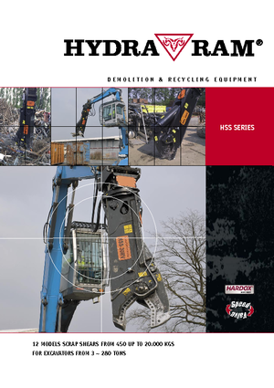 Multiprocessori idraulici (Cesoie) Hydra Ram HSS-40RV