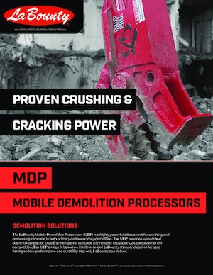 Frantumatori idraulici per calcestruzzo LaBounty MDP 20 CP