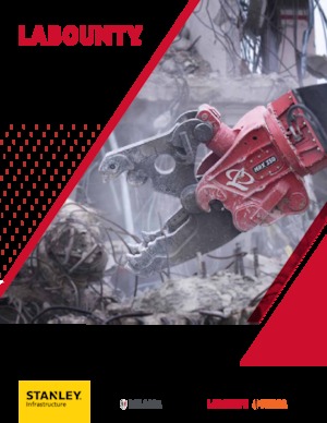 Pinze  idrauliche per calcestruzzo LaBounty MRX 200 CC